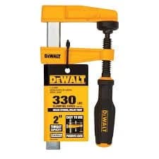Dewalt 4" Bar Clamp w/2" Throat Depth 330LBS product image