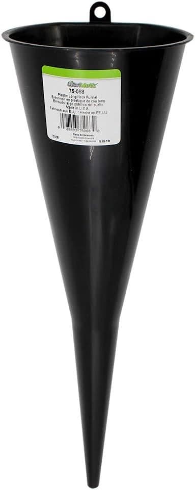 LubriMatic Long Neck Plastic Funnel - 2 Quart product image