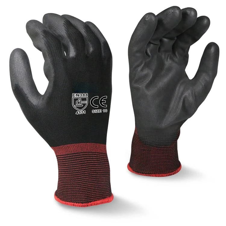 13 Gauge Polyester Liner with PU Palm Coated Glove product image