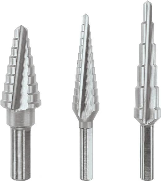 BOSCH 3 piece High Speed Steel Step Drill Bit Set product image