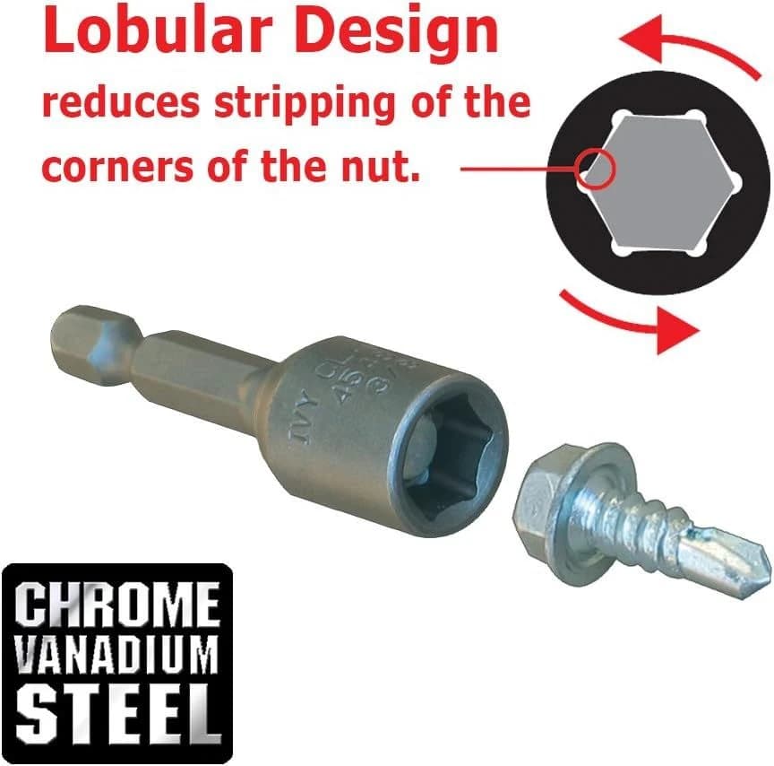 IVY Classic 5/16" x 1 7/8" Magnetic Nut Setter Impact Plus product image