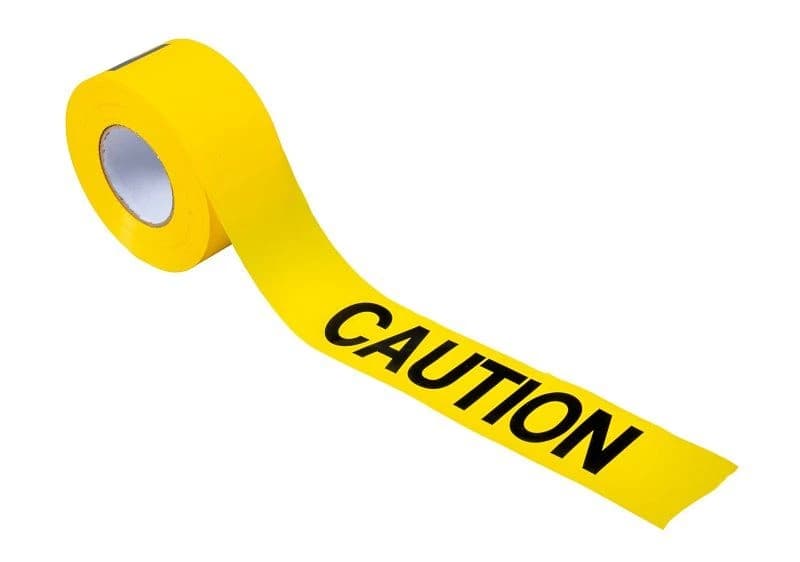 Hanson Caution Tape 300' x 3" 2mil product image