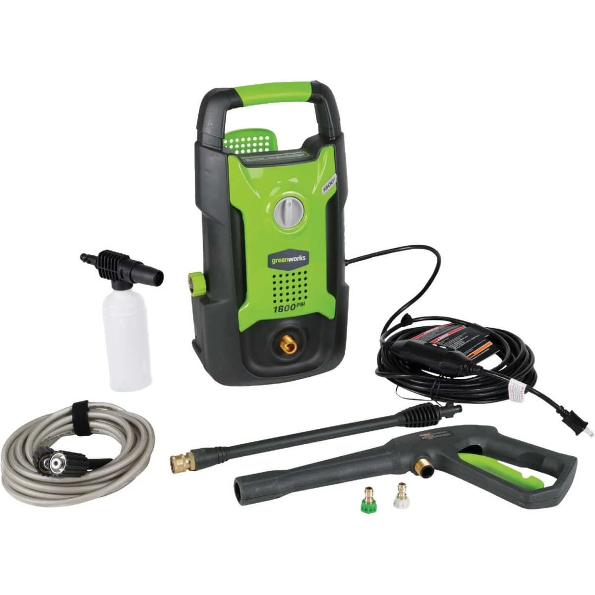 Greenworks 1600 PSI 13A 1.2 GPM Cold Water Electric Pressure Washer product image